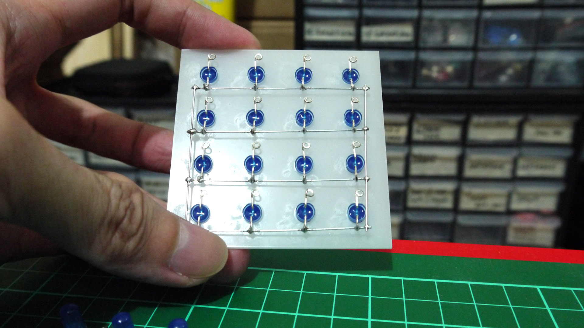 Soldering LED