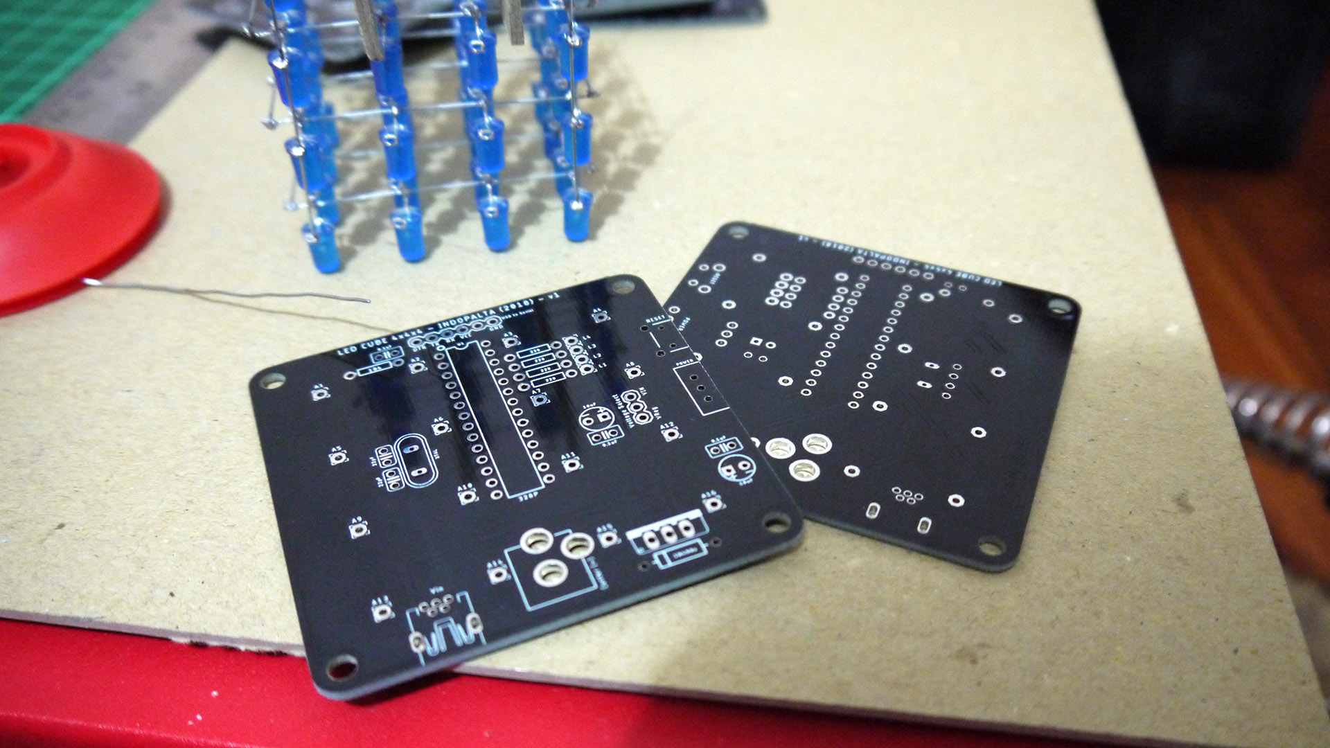 LED Cube Base Board